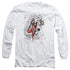 JLA/HARLEY SKETCH -  L/S ADULT 18/1  - WHITE