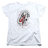 JLA/HARLEY SKETCH - S/S WOMENS TEE - WHITE