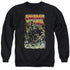 JLA/SWAMP THING - ADULT CREWNECK SWEATSHIRT - BLACK