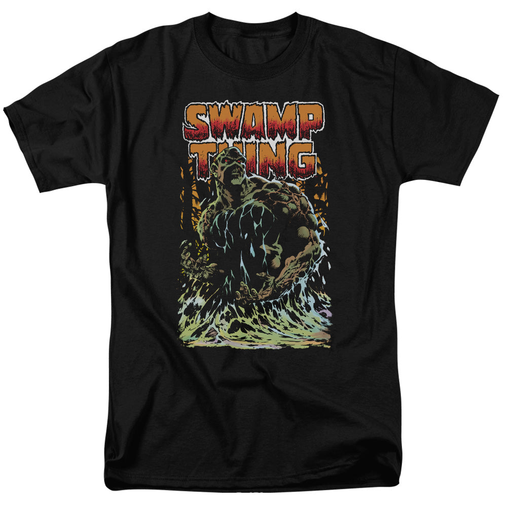 JLA/SWAMP THING - S/S ADULT 18/1 - BLACK