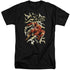 JLA/ELECTRIC RUN - S/S ADULT TALL 18/1 - BLACK