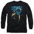 JLA/BLUE BEETLE -  L/S ADULT 18/1  - BLACK