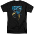 JLA/BLUE BEETLE - S/S ADULT TALL 18/1 - BLACK