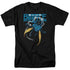 JLA/BLUE BEETLE - S/S ADULT 18/1 - BLACK