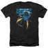 JLA/BLUE BEETLE - ADULT HEATHER - BLACK