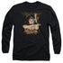 JUSTICE LEAGUE/DEFLECTION -  L/S ADULT 18/1  - BLACK