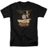 JUSTICE LEAGUE/DEFLECTION - S/S ADULT 18/1 - BLACK