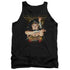 JUSTICE LEAGUE/DEFLECTION - ADULT TANK - BLACK