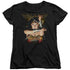 JUSTICE LEAGUE/DEFLECTION - S/S WOMENS TEE - BLACK