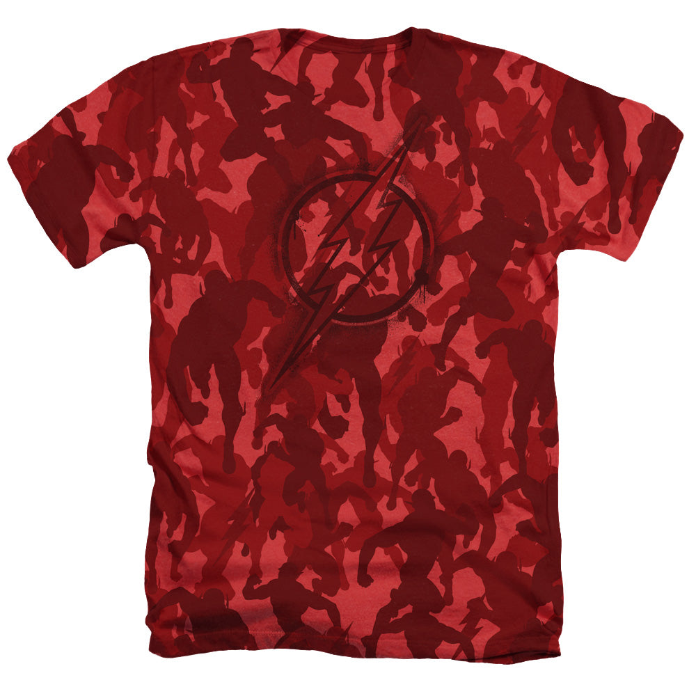 JLA/FLASH CAMO - ADULT HEATHER - RED