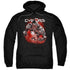 JLA/ENGAGED - ADULT PULLOVER HOODIE - BLACK
