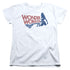 WONDER WOMAN/WW75 SILHOUETTE - S/S WOMENS TEE - WHITE