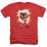 WONDER WOMAN/75TH BURST - ADULT HEATHER - RED