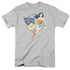 WONDER WOMAN/SIMPLE 75 - S/S ADULT 18/1 - SILVER