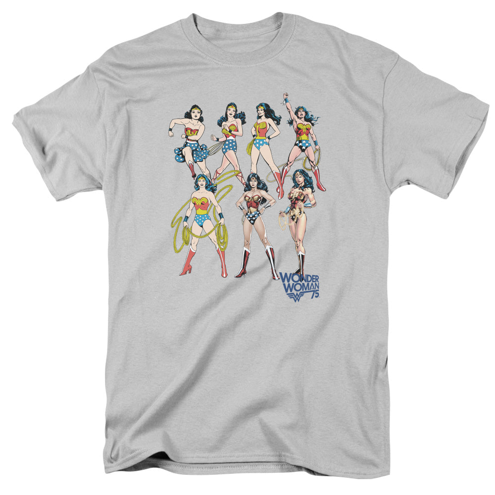 JLA/DECADES LATER - S/S ADULT 18/1 - SILVER