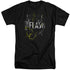 DC FLASH/BOLD FLASH - S/S ADULT TALL 18/1 - BLACK