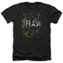 DC FLASH/BOLD FLASH - ADULT HEATHER - BLACK