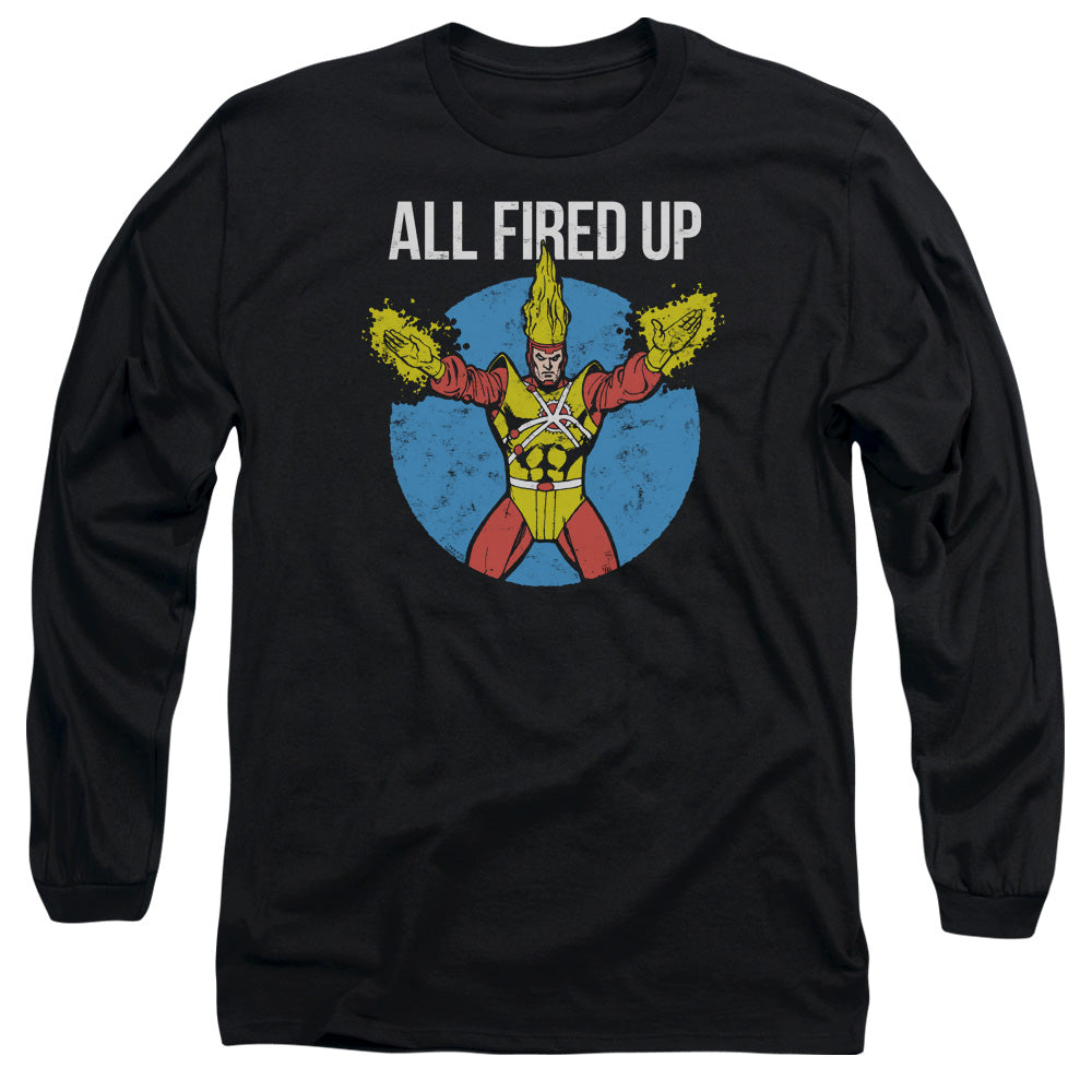 JLA/FIRESTORMS PARTY - L/S ADULT 18/1 - BLACK