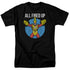 JLA/FIRESTORMS PARTY - S/S ADULT 18/1 - BLACK