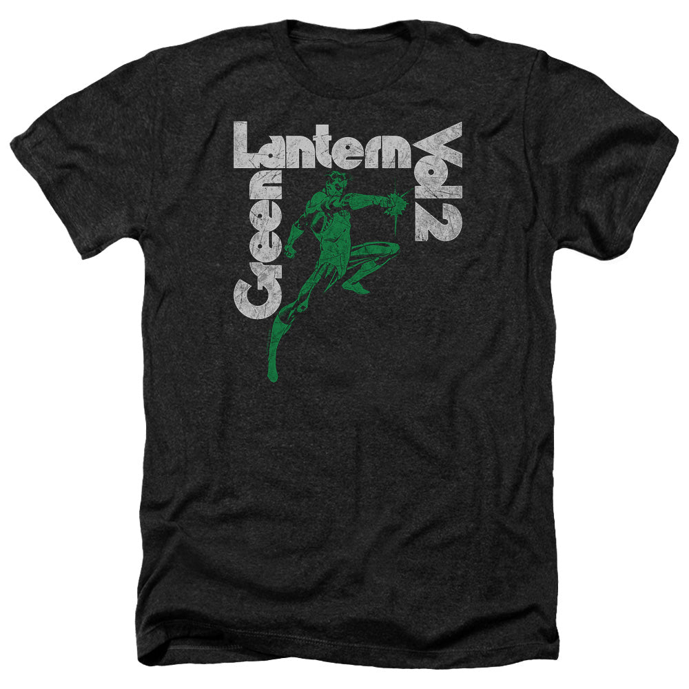 GREEN LANTERN/GREEN LANTERN VOL 2 - ADULT HEATHER - BLACK