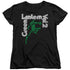 GREEN LANTERN/GREEN LANTERN VOL 2 - S/S WOMENS TEE - BLACK