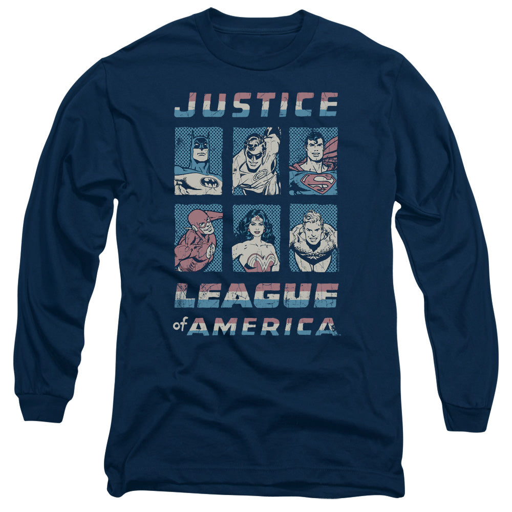 JLA/AMERICAN LEAGUE - L/S ADULT 18/1 - NAVY