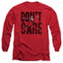 JLA/DONâ€™T CARE - L/S ADULT 18/1 - RED