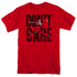 JLA/DONâ€™T CARE - S/S ADULT 18/1 - RED