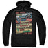 JLA/A TRUE HERO - ADULT PULLOVER HOODIE - BLACK