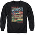 JLA/A TRUE HERO - ADULT CREWNECK SWEATSHIRT - BLACK