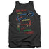 JLA/DAD HERO - ADULT TANK - CHARCOAL