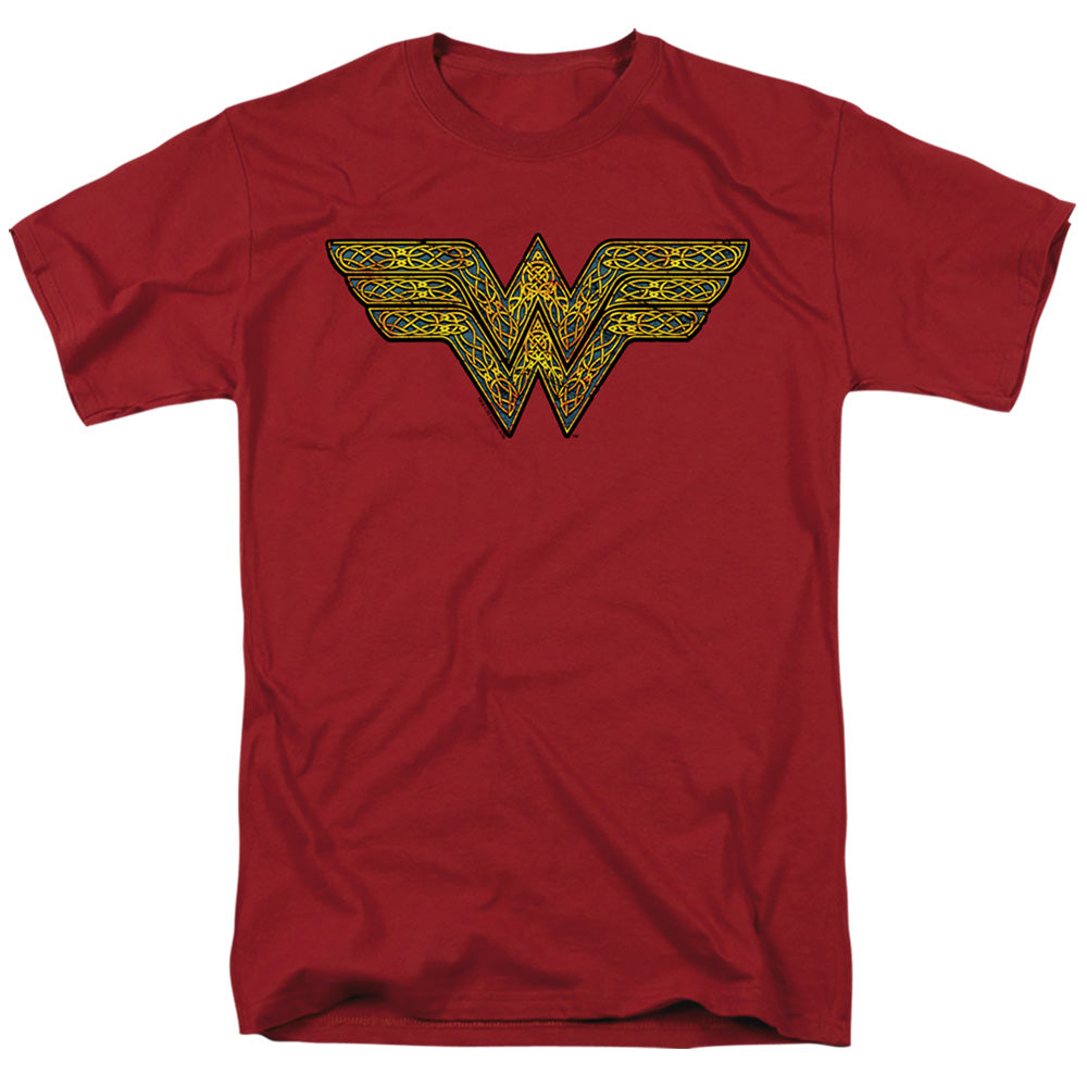DC WONDER WOMAN/CELTIC WONDER - S/S ADULT 18/1 - CARDINAL