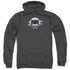 JLA/BATGIRL CHIBI - ADULT PULLOVER HOODIE - CHARCOAL