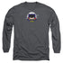 JLA/BATGIRL CHIBI - L/S ADULT 18/1 - CHARCOAL
