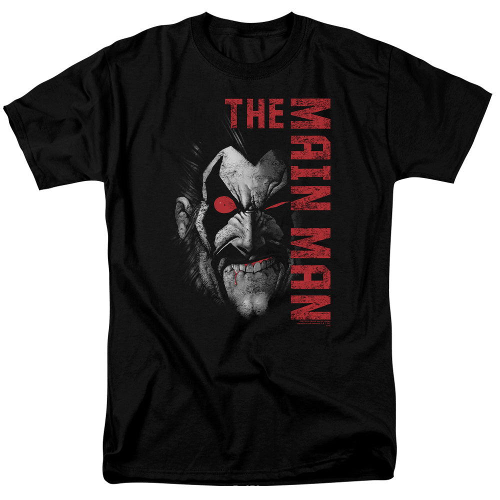 JLA/MAIN MAN - S/S ADULT 18/1 - BLACK