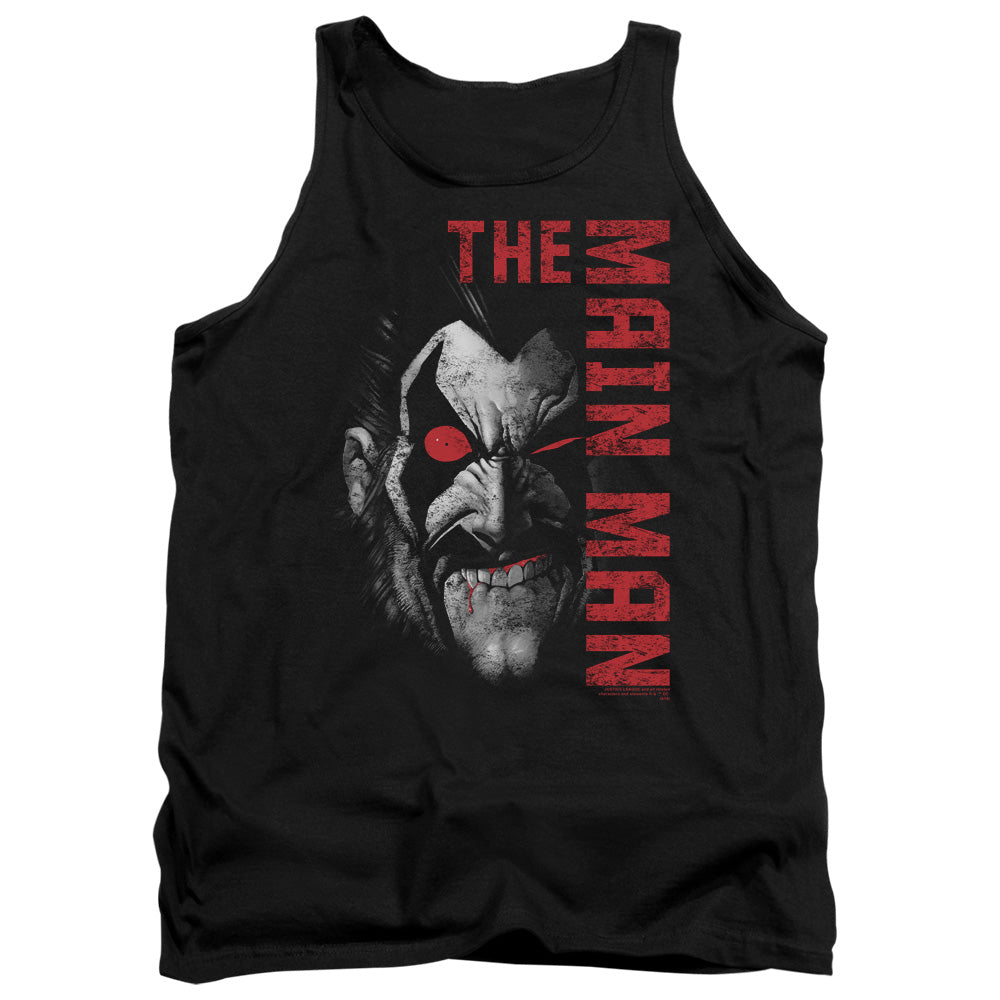 JLA/MAIN MAN - ADULT TANK - BLACK