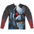 JLA/BIT LIP (FRONT/BACK PRINT) - L/S ADULT POLY CREW  - MULTI