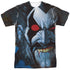 JLA/BIT LIP (FRONT/BACK PRINT) - S/S ADULT POLY CREW - MULTI