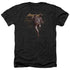 JUSTICE LEAGUE MOVIE/CAPED CRUSADER - ADULT HEATHER - BLACK