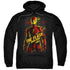 JUSTICE LEAGUE MOVIE/THE FLASH - ADULT PULLOVER HOODIE - BLACK