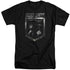 JUSTICE LEAGUE MOVIE/SHIELD OF EMBLEMS - S/S ADULT TALL 18/1 - BLACK