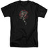 JUSTICE LEAGUE MOVIE/CYBORG - S/S ADULT TALL 18/1 - BLACK