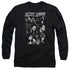 JUSTICE LEAGUE MOVIE/PUSHING FORWARD -  L/S ADULT 18/1  - BLACK