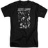JUSTICE LEAGUE MOVIE/PUSHING FORWARD - S/S ADULT TALL 18/1 - BLACK
