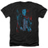 JUSTICE LEAGUE MOVIE/SUPERMAN - ADULT HEATHER - BLACK