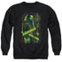 JUSTICE LEAGUE MOVIE/AQUAMAN - ADULT CREWNECK SWEATSHIRT - BLACK