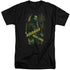 JUSTICE LEAGUE MOVIE/AQUAMAN - S/S ADULT TALL 18/1 - BLACK