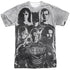 JUSTICE LEAGUE MOVIE/THE LEAGUE (FRONT/BACK PRINT) - S/S ADULT POLY CREW - MULTI