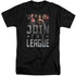 JUSTICE LEAGUE MOVIE/JOIN THE LEAGUE - S/S ADULT TALL 18/1 - BLACK