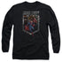 JUSTICE LEAGUE MOVIE/CHARGE -  L/S ADULT 18/1  - BLACK